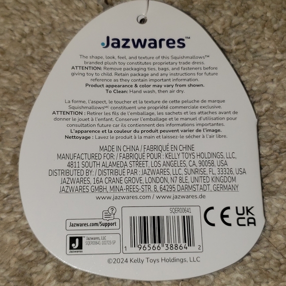 NWT‼️ Squishmallows Grant the Easter Goat - Easter 2024 Collection - Picture 4 of 10